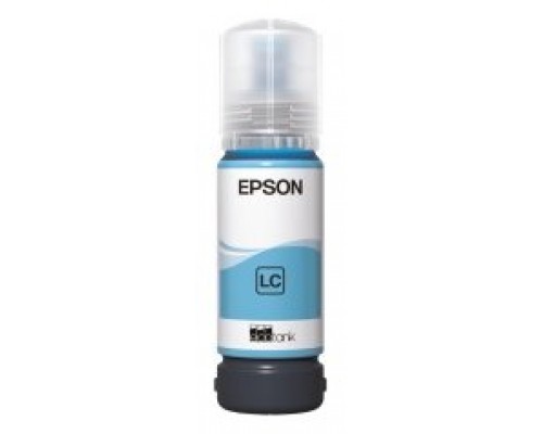 Epson Botella Tinta Ecotank 107 Cian Claro-SX6 Epson Botella Tinta Ecotank 107 Cian Claro