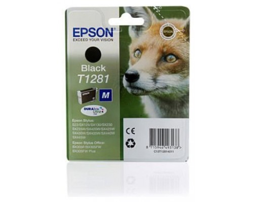 CARTUCHO EPSON NEGRO T1281