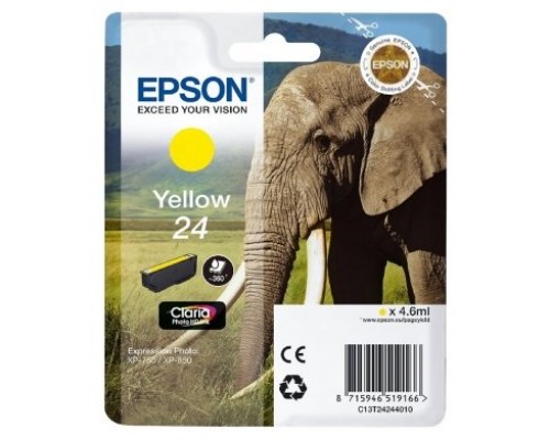 Epson Claria Photo HD Ink Cartucho Amarillo 24