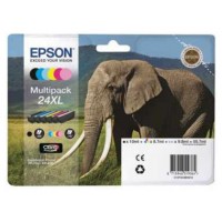 Epson Claria Photo HD Ink Cartucho Multipack 6 colores 24Xl (Alarma Radiofrecuencia)