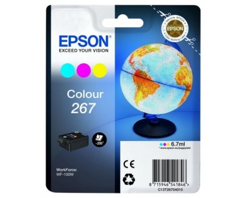 TINTA EPSON T267 COLOR