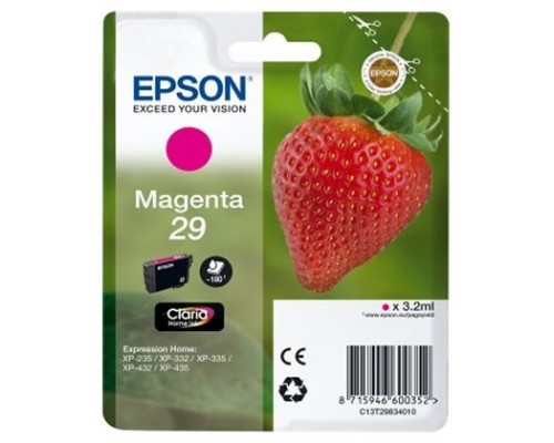 TINTA EPSON C13T29834012 Nº 29 MAGENTA (Espera 4 dias)