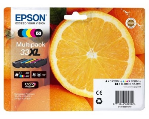 33 XL 5-COLOURS MULTIPACK