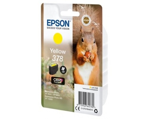 TINTA EPSON 378 ORI AMARILLO C13T37844010