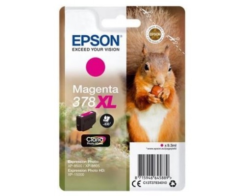 TINTA EPSON 378XL ORI MAGENTA C13T37934010