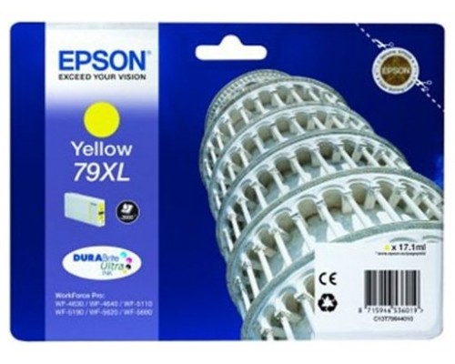 TINTA EPSON C13T79044010 79XL AMARILLO 2.600PAG (Espera 4 dias)