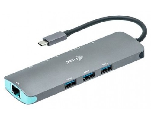 USB-C Metal Nano Docking Station 4K HDMI LAN + Power
