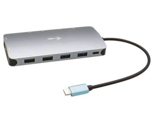 USB-C Metal Nano 3x Display Docking Station + Power