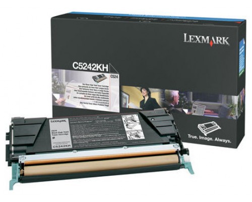 Lexmark C524, C532, C534 Cartucho toner cian Alto Rendimiento (5K)