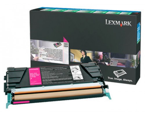 Lexmark C524, C532, C534 Magenta High Yield Return Program Corporate Cartridge