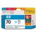 HP Cartucho de tinta 70 cian claro de 130 ml (Espera 4 dias)