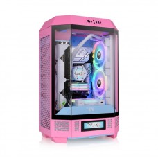 CAJA THERMALTAKE THE TOWER T300 M-ATX BUBBLE PINK ATX 2XUSB 3.0 SIN FUENTE ROSA