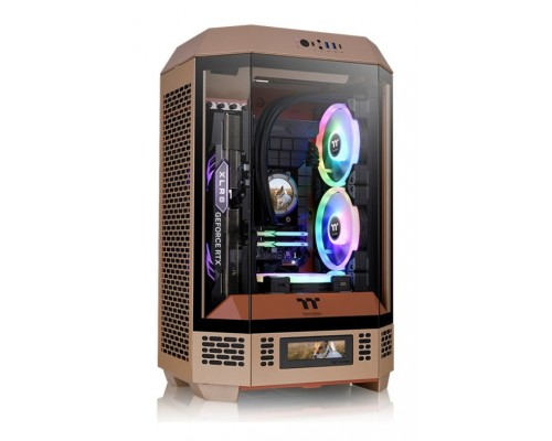 CAJA THERMALTAKE THE TOWER T300 M-ATX 2XUSB 3.0 SIN FUENTE GRAVEL SAND