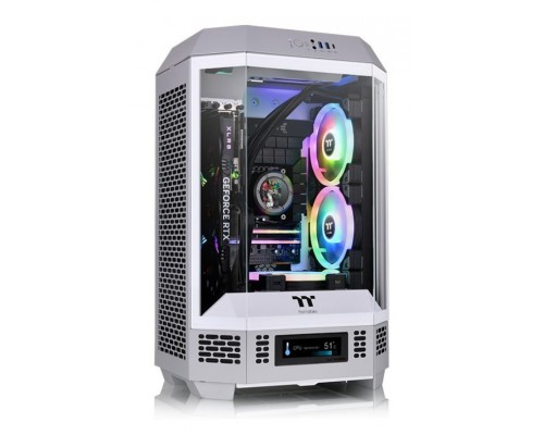 CAJA THERMALTAKE THE TOWER T300 M-ATX LIMESTONE ATX 2XUSB 3.0 SIN FUENTE GRIS