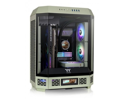 CAJA THERMALTAKE THE TOWER T600 ATX 2XUSB 3.0 SIN FUENTE VERDE MATCHA
