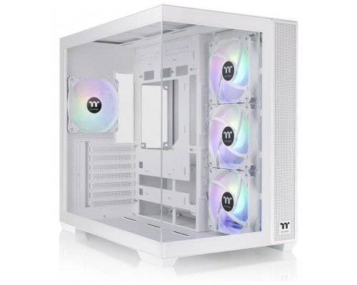 CAJA ATX THERMALTAKE VIEW 380 USB CX1 2XVENT120MM ARGB BLANCO S/N FUENTE