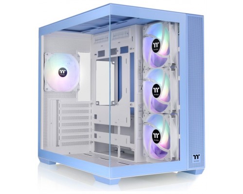 CAJA ATX THERMALTAKE VIEW 380 USB CX1 2XVENT120MM ARGB AZUL S/N FUENTE