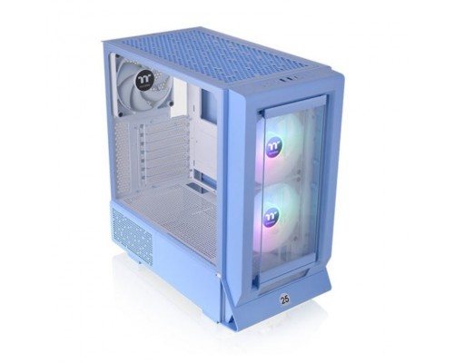 CAJA GAMING THERMALTAKE CERES 350 MX ATX 3XVENT 140 ARGB HYDRANGEA SN FUENTEÂ