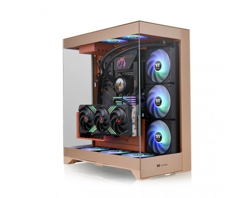 CAJA THERMALTAKE CTE E550 TG MID TOWER 2XUSB 3.0 1XUSB-C SN FUENTE GRAVEL SAND