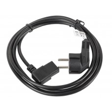 CABLE DE ALIMENTACION LANBERG SCHUKO CEE 7/7 A IEC320 C13 ACODADO 3M-SX4 CABLE DE ALIMENTACION LANBERG SCHUKO CEE 7/7 A IEC320 C13 ACODADO 3M