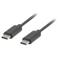 CABLE USB LANBERG 2.0 MACHO/USB C MACHO 1.8M NEGRO-3SX CABLE USB LANBERG 2.0 MACHO/USB C MACHO 1.8M NEGRO