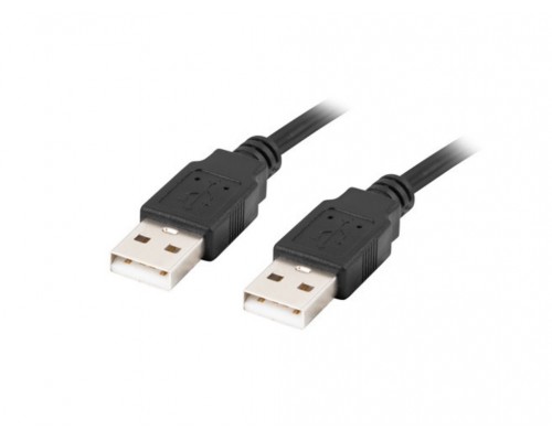 CABLE USB 2.0 LANBERG MACHO/MACHO 0.5M NEGRO