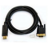 OEM - Cable Displayport/M a VGA/M - 5 metros - 1080p -