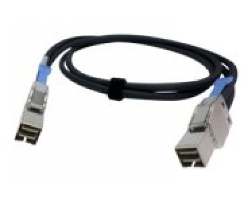 QNAP CAB-PCIE10M-8644-4X cable Serial Attached SCSI (SAS) 1 m Negro (Espera 4 dias)