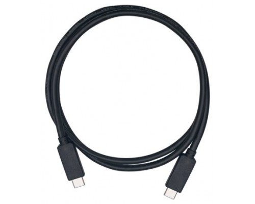 QNAP USB3.1 GEN2 10G 1.0M TYPE-C TO TYPE-C CABLE cable USB 1 m 3.2 Gen 2 (3.1 Gen 2) USB C Negro (Espera 4 dias)