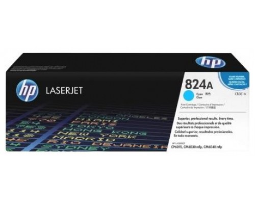 HP Laserjet Color CP6015, CM6030/6040 Toner Cian-DESCATALOGADO