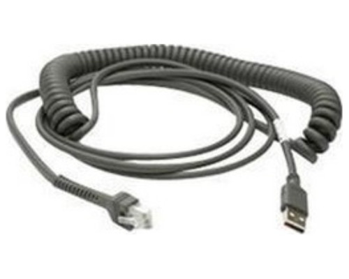 ZEBRA CABLE - SHIELDED USB: SERIES A CABLCONNECTOR 9FT. (2.8M) COI
