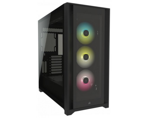 Corsair iCUE 5000X RGB Midi Tower Negro (Espera 4 dias)