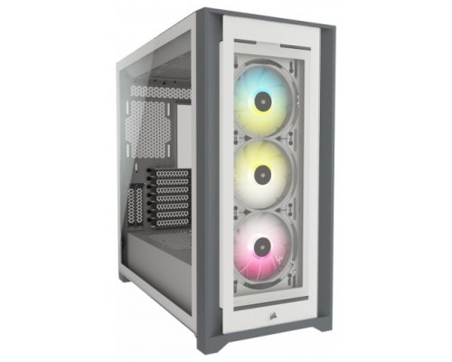 Corsair iCUE 5000X RGB Midi Tower Blanco (Espera 4 dias)
