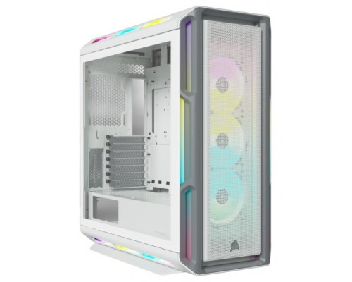 CAJA SEMITORRE ATX ICUE 5000T RGB TG WHITE CORSAIR (Espera 4 dias)