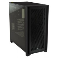 CAJA SEMITORRE ATX ICUE 4000D RGB AIRFLOW TG BLACK CORSAIR (Espera 4 dias)