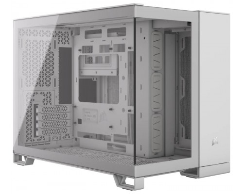 CAJA MICRO-ATX SEMITORRE DUAL CORSAIR 2500X CRISTAL