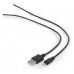 CABLE USB GEMBIRD 2.0 A LIGHTNING  MACHO MACHO 1M