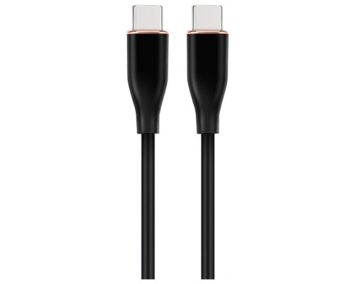 CABLE DE CARGA Y DATOS GEMBIRD (PD) TIPO-C SILICONA ALTA CALIDAD 1,5M NEGRO-SX4 CABLE DE CARGA Y DATOS GEMBIRD (PD) TIPO-C SILICONA ALTA CALIDAD 1,5M NEGRO