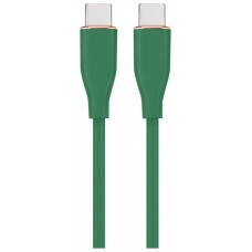 CABLE DE CARGA Y DATOS GEMBIRD (PD) TIPO-C SILICONA ALTA CALIDAD 1,5M VERDE-SX4 CABLE DE CARGA Y DATOS GEMBIRD (PD) TIPO-C SILICONA ALTA CALIDAD 1,5M VERDE