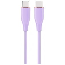CABLE DE CARGA Y DATOS GEMBIRD (PD) TIPO-C SILICONA ALTA CALIDAD 1,5M MORADO-SX4 CABLE DE CARGA Y DATOS GEMBIRD (PD) TIPO-C SILICONA ALTA CALIDAD 1,5M MORADO