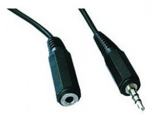 CABLE AUDIO GEMBIRD CONECTOR 3,5MM PROLONGADOR 2M MACHO/HEMBRA