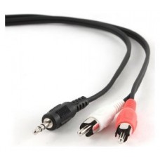 Gembird Cable Audio 3.5mm(M) a 2 RCA(M) 2.5 Mts