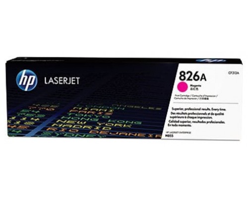 HP TONER LASER MAGENTA LASERJET ENTERPRISE/M855 nº826A