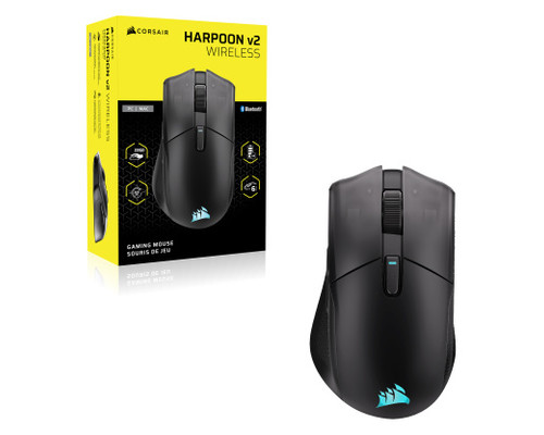 RATON CORSAIR GAMING HARPOON V2 WIRELESS RGB NEGRO CH-9311110-WW (Espera 4 dias)-SX21 RATON CORSAIR GAMING HARPOON V2 WIRELESS RGB NEGRO CH-9311110-WW (Espera 4 dias)