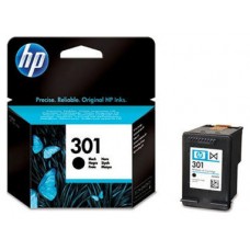 Cartucho de tinta original HP 301 negro