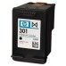Cartucho de tinta original HP 301 negro