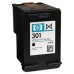 Cartucho de tinta original HP 301 negro