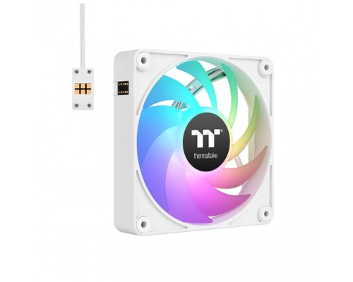 VENTILADOR MAGNETICO DE CAJA THERMALTAKE CT120 EX ARGB 3XVENT BLANCO