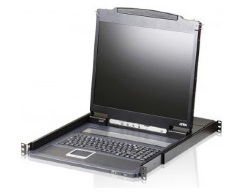 ATEN Consola LCD single rail de peso reducido (VGA, PS/2-USB) (Espera 4 dias)