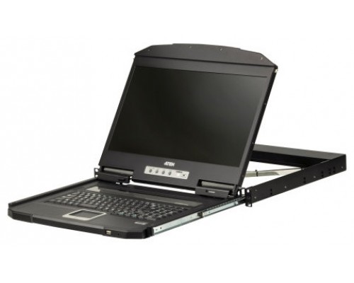ATEN CL3100NX interruptor KVM Montaje en rack Negro (Espera 4 dias)